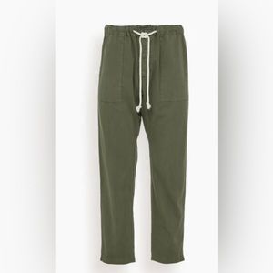 NEVER WORN xirena eliott twill pant in olive green